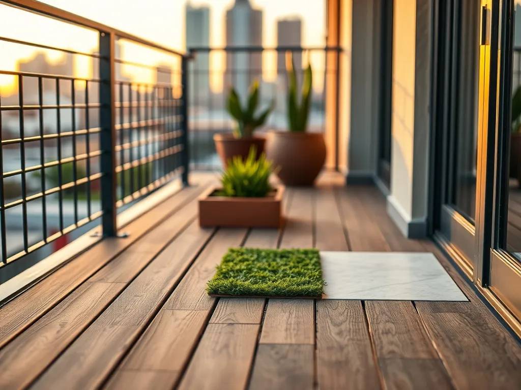 Czym wyłożyć balkon? Pomysły na trwałe i estetyczne rozwiązania