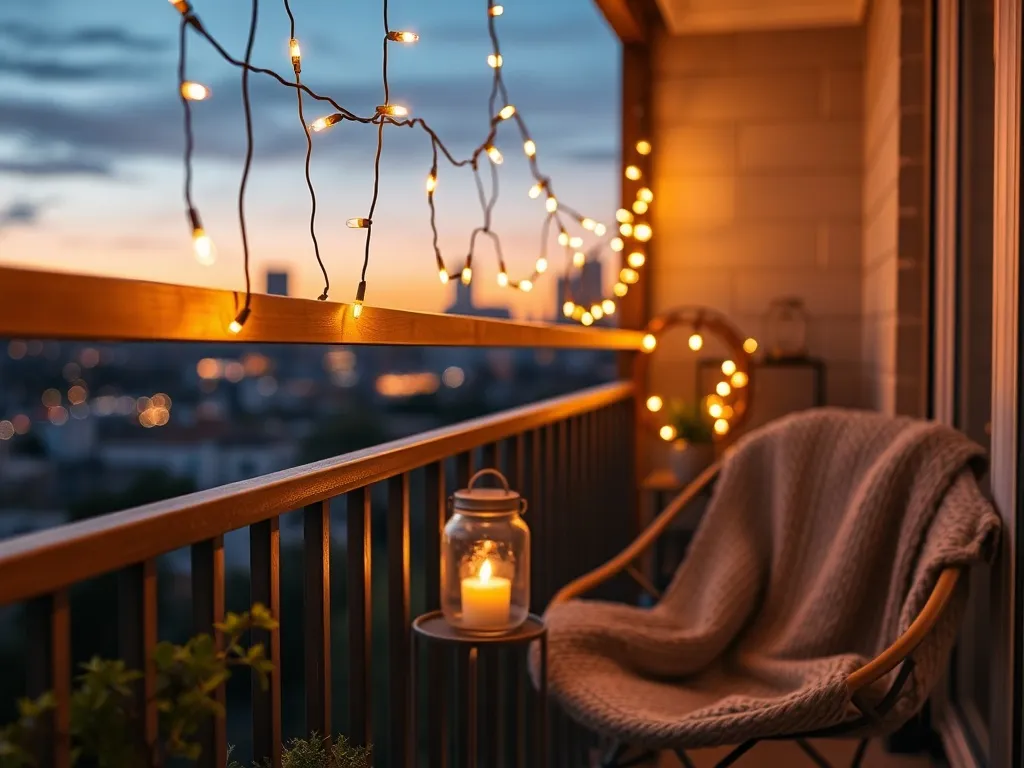 Jakie lampki na balkon wybrać? Pomysły i porady