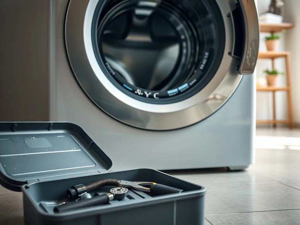 Pralka nie wypompowuje wody i buczy: co zrobić?