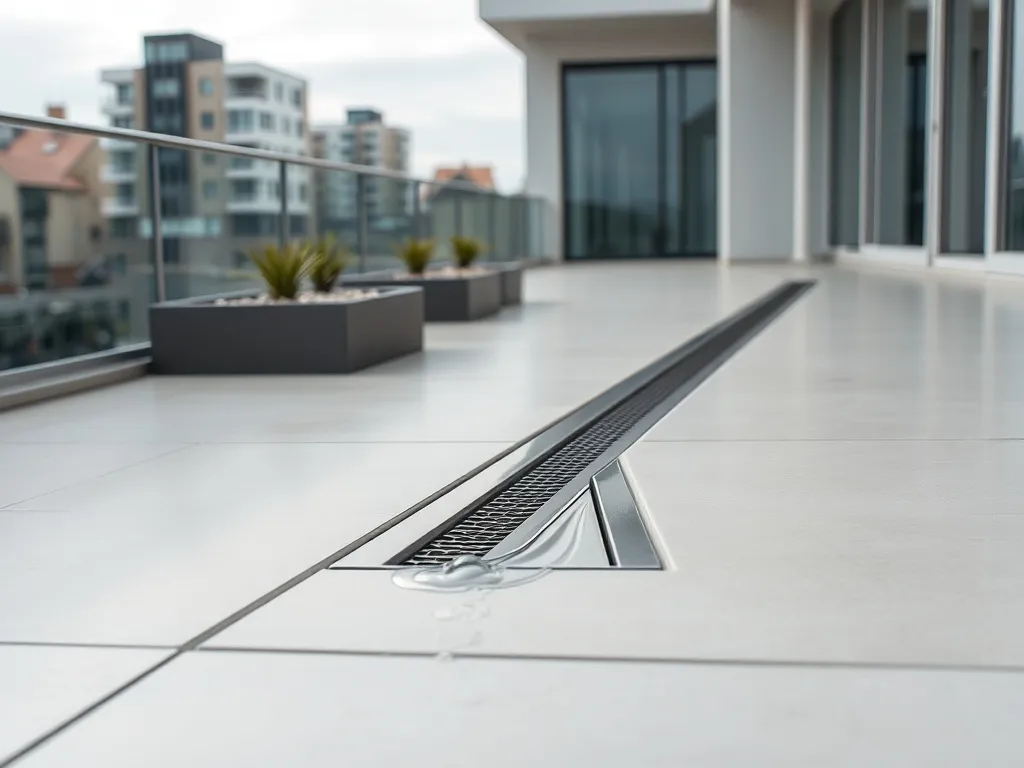 Taras nad pomieszczeniem ogrzewanym – izolacja i odwodnienie